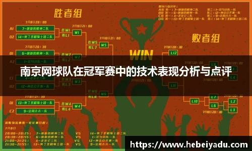 南京网球队在冠军赛中的技术表现分析与点评